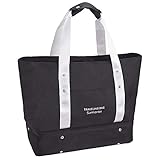 [Surmonter] 旅行バッグ トートバッグ 多機能 防水 型崩れ防止タイプ