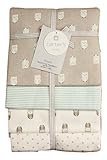 Carter's Receiving Blanket, Hoot Owl, 4 Count by Carter's