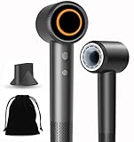 NUTROMO 高速ヘアドライヤー 30秒速乾 大風量 5億マイナスイオン 温冷風切替 軽量静音 PSE認証 ブラック