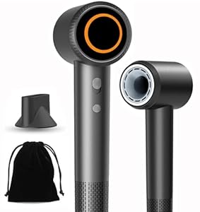 NUTROMO 高速ヘアドライヤー 30秒速乾 大風量 5億マイナスイオン 温冷風切替 軽量静音 PSE認証 ブラック