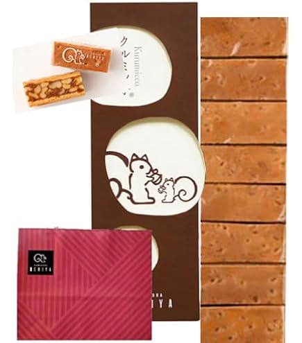 Amazon.co.jp: 鎌倉紅谷 クルミッ子 8個入 & 紙袋付き : 食品・飲料・お酒