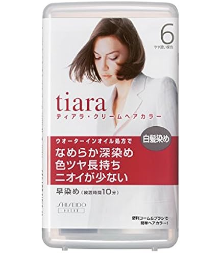 Amazon | ティアラ (TIARA) クリームヘアカラー 4 【医薬部外品