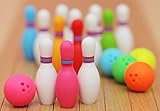 Iwako Japanese Eraser / Bowling (5 Color Sets) by Iwako