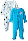 Rosie Pope男児用カバーオール2パック US サイズ: 6-9 Months
