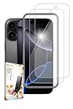 叶kanae カナエ iPhone 16 Pro Max 用 ガラスフィルム 強化ガラス 気泡レス 保護フィルム フィルム 強化ガラス 液晶保護フィルム 2枚入り