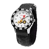 Red Balloon Kids' W000330 "Construction Site" Stainless Steel Time Teacher Watch