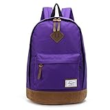 Abshoo Unisex Travel Laptop Backpacks for College School Backpack Bookbags (Purple) [並行輸入品]