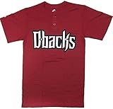 MLB Arizona Diamondbacks 2つボタンユースジャージーシャツ XL 18/20