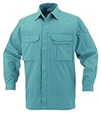 CO-COS コーコス 製品制電長袖シャツ J-568 ペールブルー L