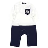 XLARGE KIDS XLロンパース シロ(01) 80
