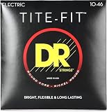 DR エレキギター弦 TITE-FIT ニッケルメッキ .010-.046 MT-10