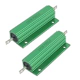 uxcell　アルミ抵抗　巻線型　ねじタップマウント　100W 750 Ohm　2個入り