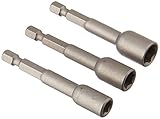 Irwin Tools 3545993C Magnetic Nutsetters 2-9/16-Inch, 3 Piece Set [並行輸入品]
