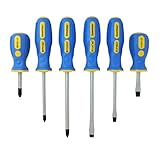 Great Neck 21010 Essentials 6 Piece Sscrewdriver Set with Storage Rack [並行輸入品]