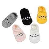 [スマイル]カラフルソックス、1-3Yかわいいソックスセット、幼児ソックス、5ペア