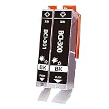 キヤノン用BCI-300BK 互換インク+BCI-301BK 互換インク 大容量 ブラック 2本セット 対応機種 PIXUS TS7530