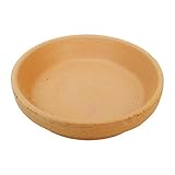 受け皿 鉢皿 外径8ｃｍ 丸型 素焼き 陶器 おしゃれ インテリア 室内 su-sara2.5