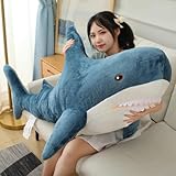 【tr nd】 巨大なサイズ でかいサメのぬいぐるみ 抱き枕として使える 可愛い 動物デザイン 室内装飾に適する ふわふわな感触P17