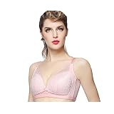 【ユウエ】マタニティブラジャー マタニティウェア 授乳ブラ 哺乳対応 産後ノンワイヤ 前開け 婦人用 下着 下垂防止 012-mdym-8632(C85 ピンク )