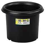 グリーンパル 菊鉢 5号 黒 容量:約1.5L