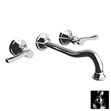 Santec 9529 kr70-tm Klassicaニッケル仕上げ壁マウントLavat