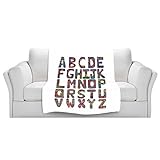 ブランケットウルトラソフトFuzzy 4サイズ！DIANOCHEデザインからby Dora FicherホームDecor Unique Designer芸術的スタイリッシュな寝室アイデアCouchまた