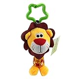 【ノーブランド品】赤ちゃん　動物　人形　ハンドベル　ベビーベッド　ベビーカー　吊り　おもちゃ　ガラガラ　ベルベット　全6パターン - ＃5