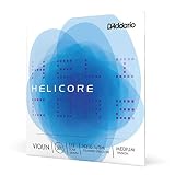 D'Addario ダダリオ バイオリン弦 Helicore セット H310 1/2M Medium Tension 【国内正規品】