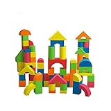 amazing hobby EVA素材 積み木 ブロック おもちゃ 知育 玩具 選べる 50ピース 41ピース 汽車ポッポ (41ピース(EVA))