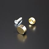 e-kanamono 化粧キャップセット(真鍮製) フラットタイプ EPC-D32F ゴールド