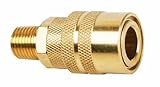 Ampro A2543 Air Male Coupler Brass, Milton Type [並行輸入品]