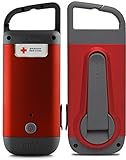 American Red Cross ARCCR100R-DBL Clipray the Crank-Powered, Clip-On Flashlight and Smartphone Charge
