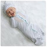 Woombie Air, Gray Zebra/Turquoise Trim, Big Baby 14-19 Lbs by Woombie [並行輸入品]