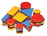 School Smart Attribute Blocks - Set of 120 - Assorted Colors [並行輸入品]