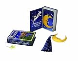 Over the Moon Vintage Moon Bookmark with Tassel in Nursery Rhyme Keepsake Book Box by Kate Aspen [並行