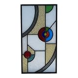 ステンドグラス アイアン 幅25cm INK-1103019H