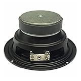 predolo フルレンジ ホーン スピーカー 4.5インチ マルチメディア クラシック ハイファイ ミニ ステレオ ラバー エッジ 安定した 低ノイズ サラウンド サウンド サウンド スピーカー ホーム アウトドア用