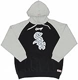 MLBシカゴホワイトソックスメンズビッグロゴプルオーバーフード L ブラック