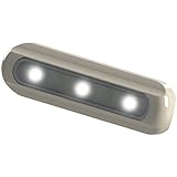 (White) - TACO LED Deck Light - Flat Mount - White LEDs
