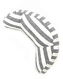 Orienex ネックピロー U型首まくら シートベルトクッション枕 頚部保護 子ども用 洗濯可能 旅行用品（グレイ）