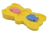 Bathtube Sponge Mat Bath Support For Infant & Baby Up To 6kg & 60cm Tall (Yellow) by Baby Comfort