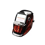 自動遮光　溶接面　溶接マスク　溶接ヘルメット　TIG、MAG、MIG、アーク対応/ 遮光速度1/25000秒 ソーラー電池採用　14番