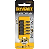 DEWALT ACCESSORIES DWA2SQ2IR5 2 #2SQ Impact Bit (5 Pack) [並行輸入品]