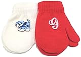 2つペアMagic Mittens withモノグラムLetters for Infants Ages 3 – 12ヶ月