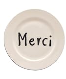 ケーキプレート ヴィヴル Merci 日本製 食器 フレンチ お皿 ダイニング ロゴ