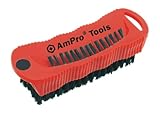 AMPRO T19617 Utility and Fingernail Brush with Magnet by AmPro