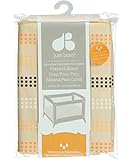 Just Born Dotty Fun Playard Sheet - orange/beige, one size by Just Born