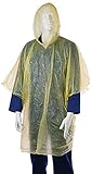 Silverline Waterproof Poncho Camping Festival Hiking Rain Coat Hooded Cape
