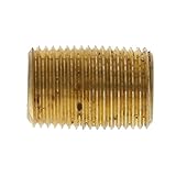 Aqua Plumb 6900301 3 / 8 " Close真鍮ニップル