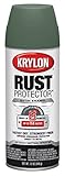 krylon 69030 Rust Protector and Preventative Enamels, Satin Moss Green [並行輸入品]
